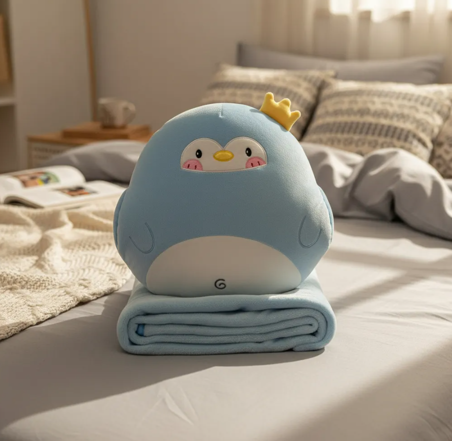 Peluche con Cobija 3 en 1