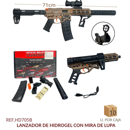 Pistola Rifle Hidrogel MK7