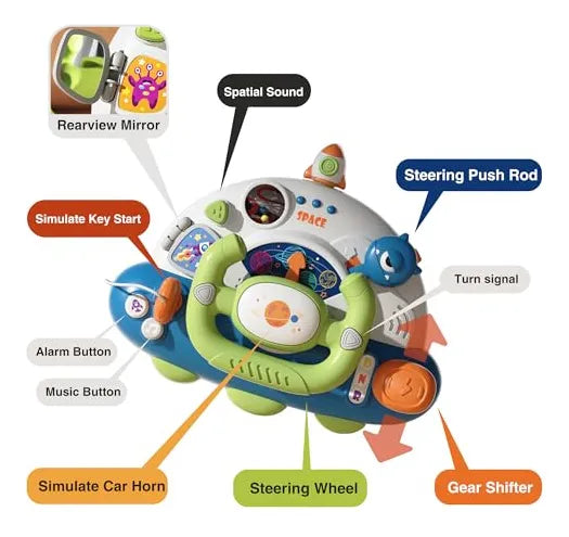 Volante Espacial Interactivo