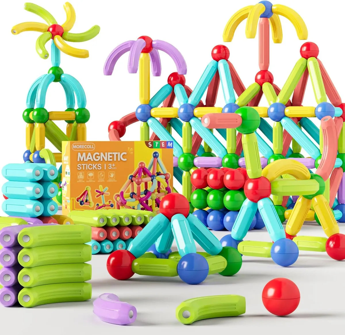 Fichas Magnéticas 84 Piezas