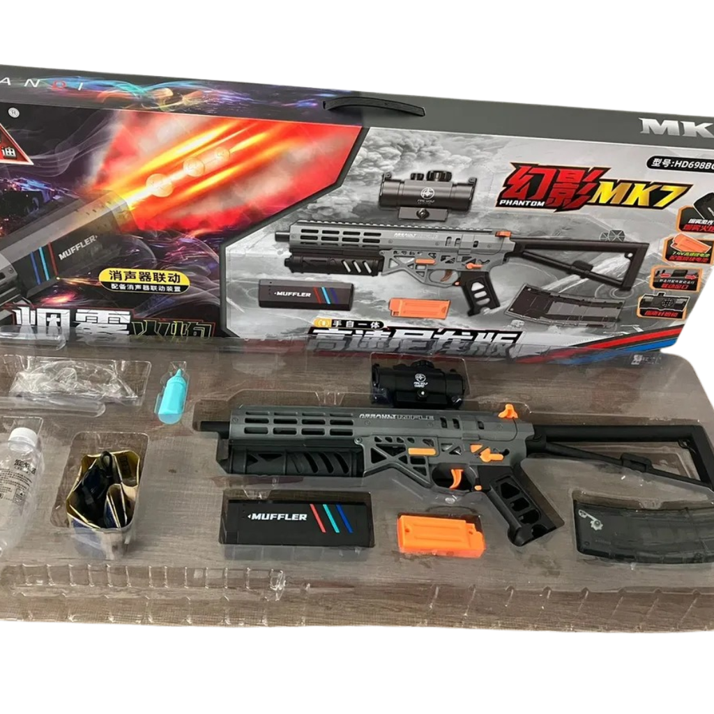 Pistola Rifle Hidrogel MK7